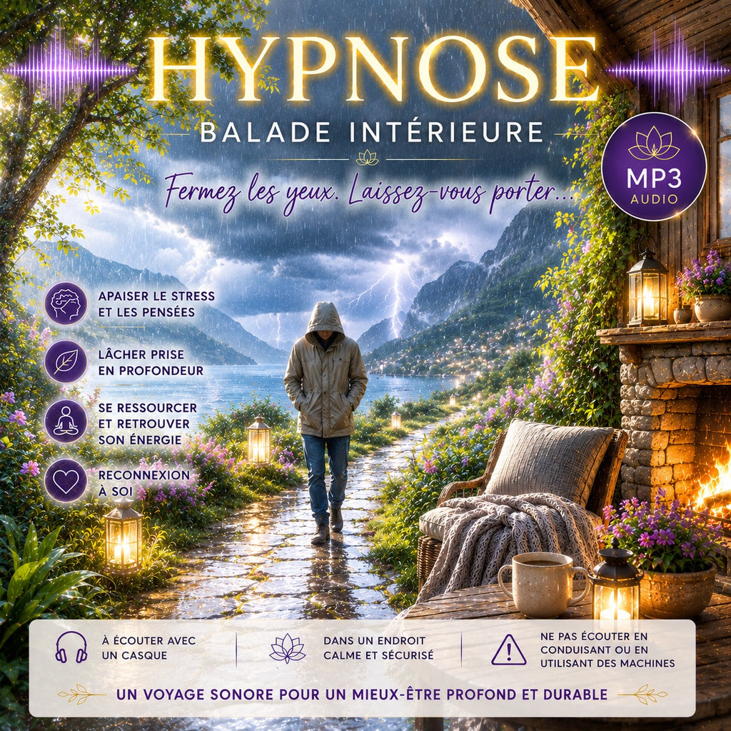 Balade hypnotique : immersion dans la partie inconsciente de votre esprit pour un ressourcement