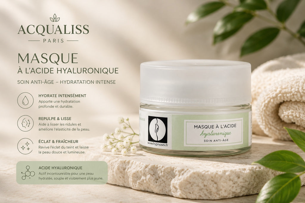 Masque à l'Acide Hyaluronique – Soin Anti-Âge Hydratant